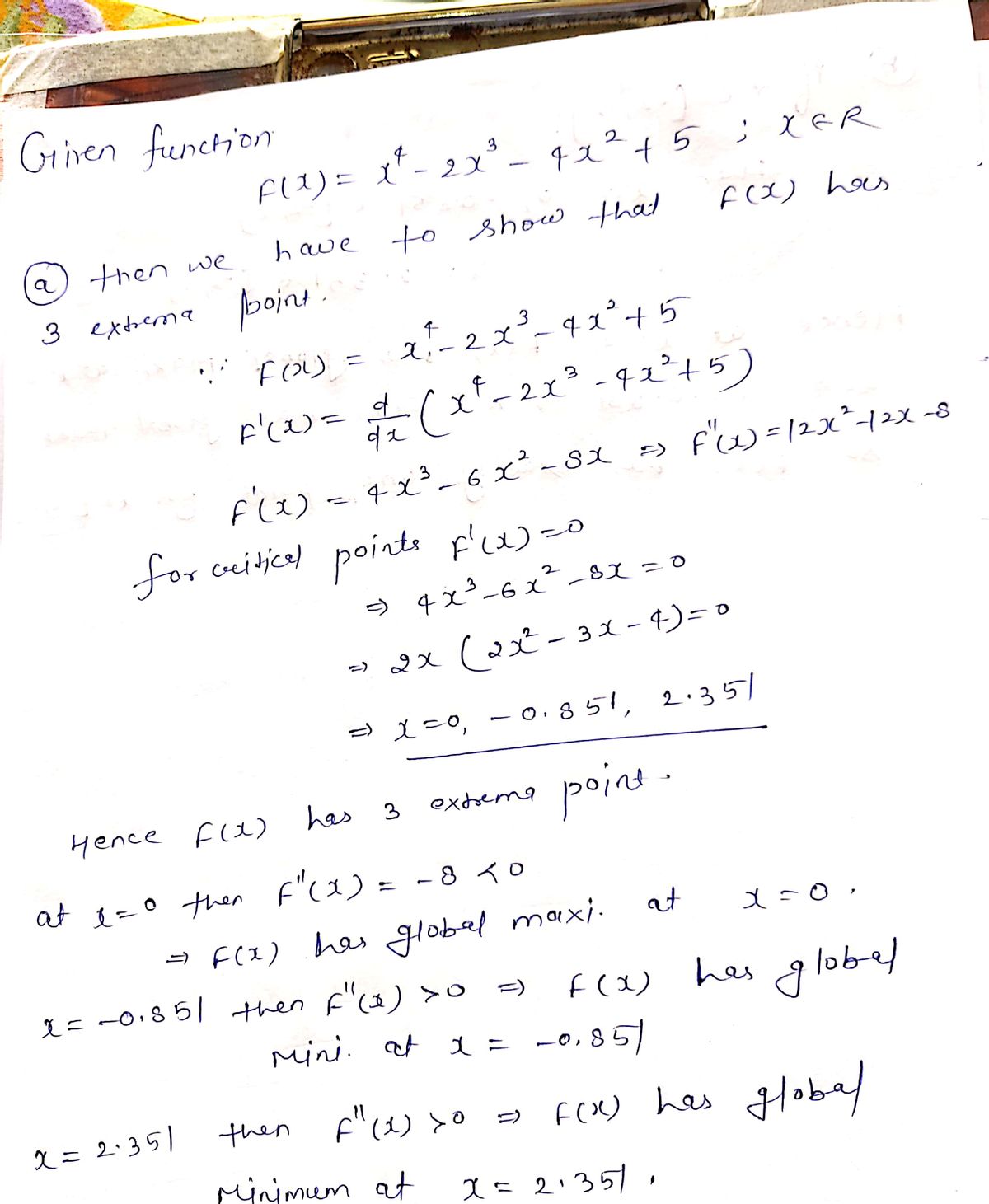 Algebra homework question answer, step 1, image 1